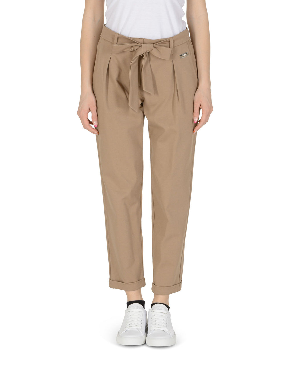 19V69 Italia Pantalones de mujer marrón TRUMP BROWN