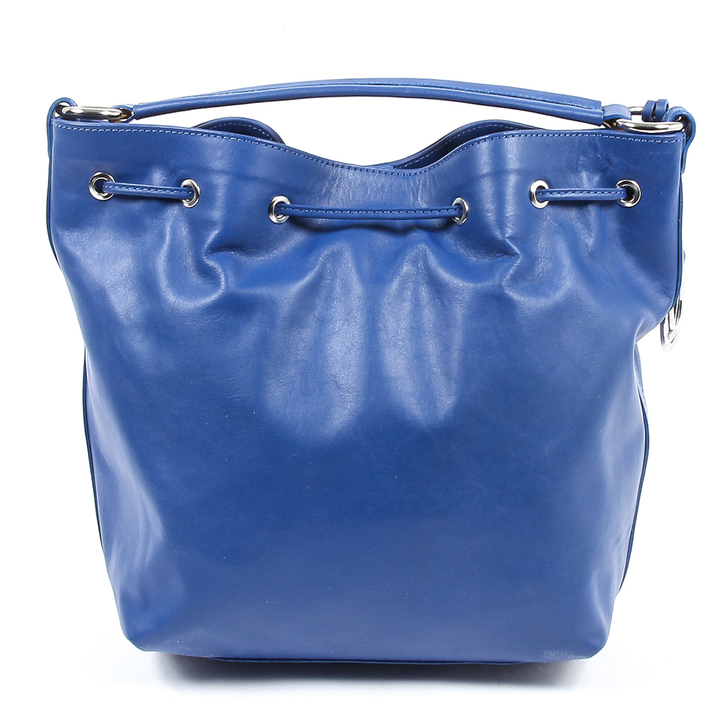 Bolso de mano para mujer V 1969 Italia V005-S SOFT COBALTO
