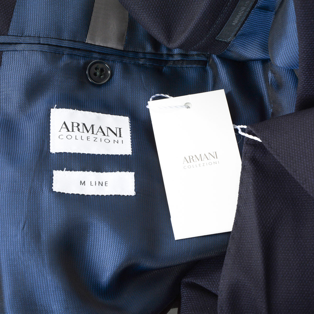 Armani Collezioni Mens Suit Black