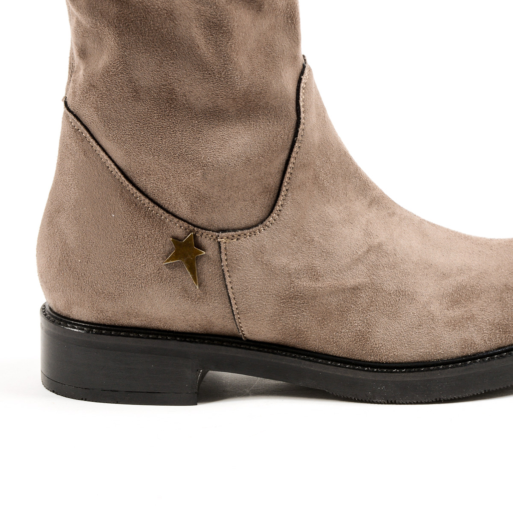 Andrew Charles Womens Boot Taupe CHER