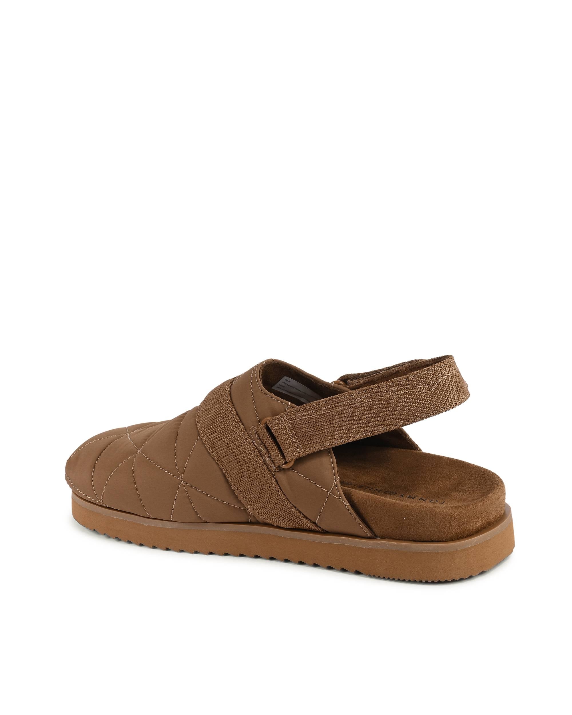 Pantuflas Tommy Hilfiger para hombre, color marrón, FM0FM04773GWJ