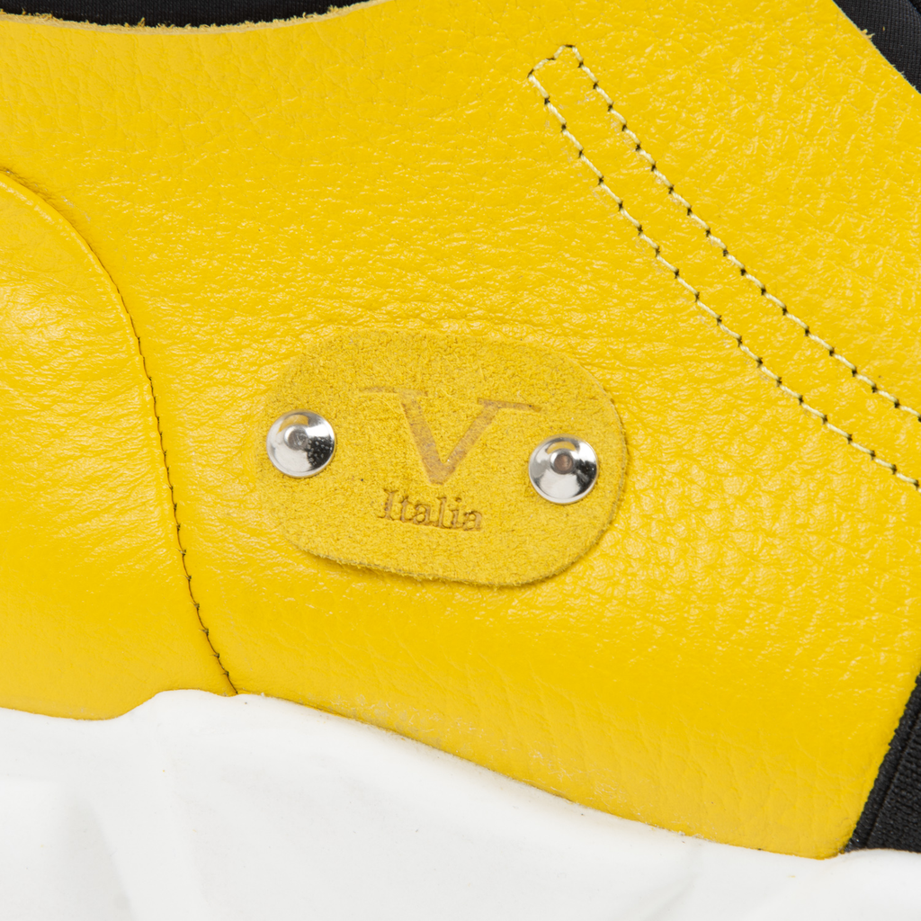 V 1969 Italia Zapatillas de mujer amarillas JANE