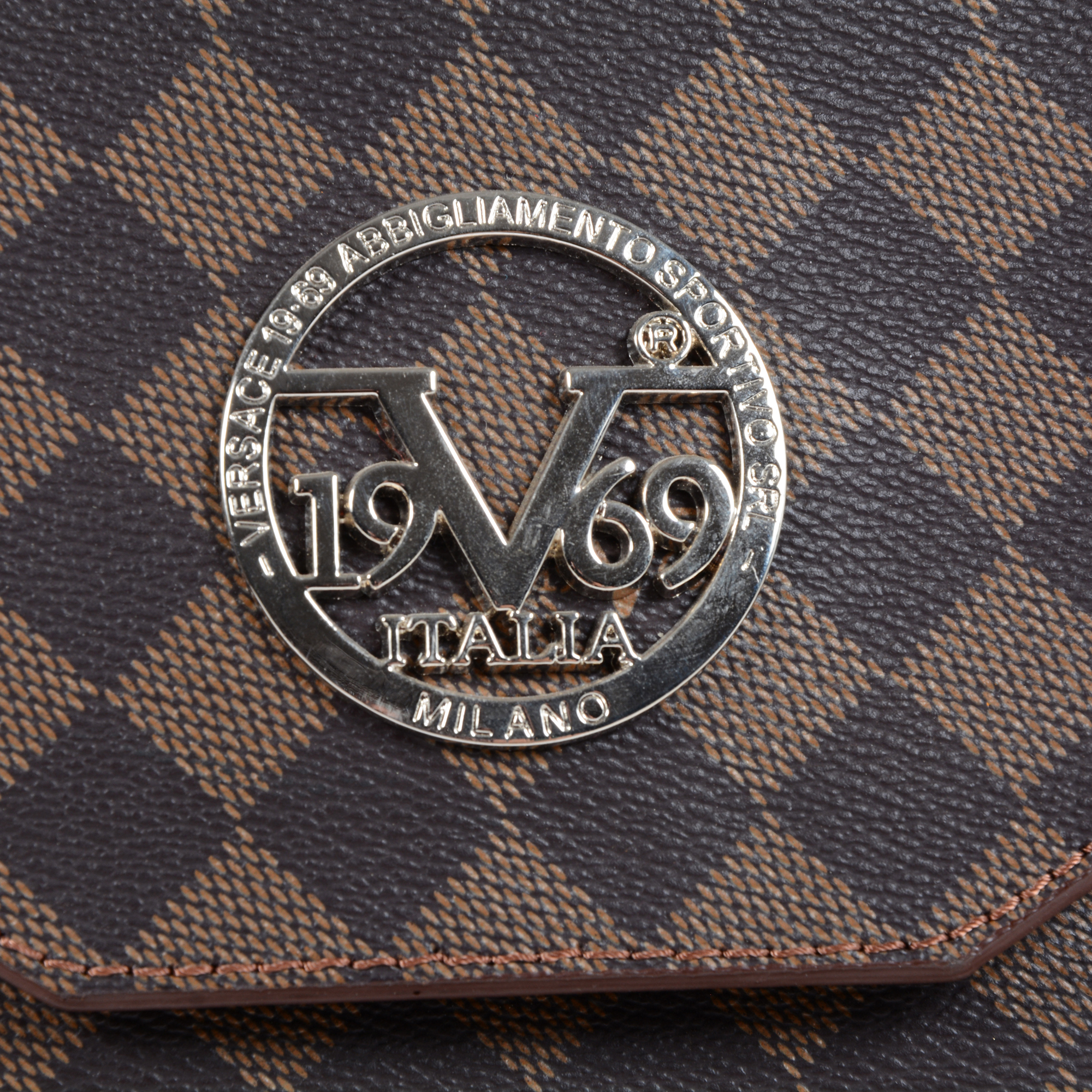 V 1969 Italia Womens Backpack Brown PANAMA