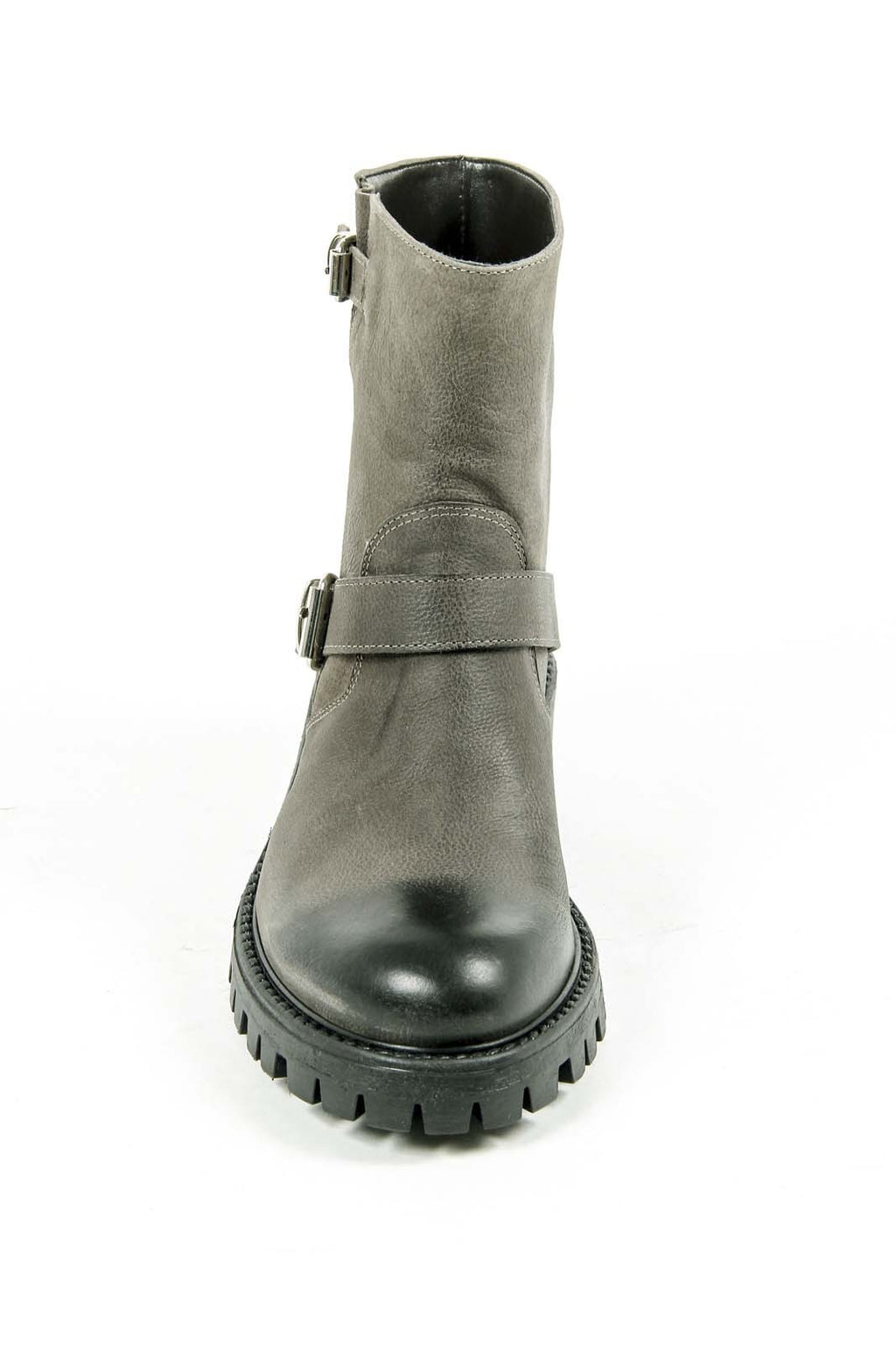 Bota corta Mujer V 1969 Italia B1441 NABUK VERDE MILITARE