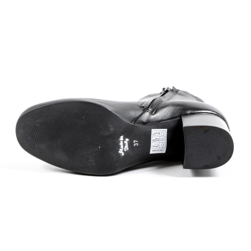 V 1969 Italia - Botines de tacón para mujer, color negro MAD