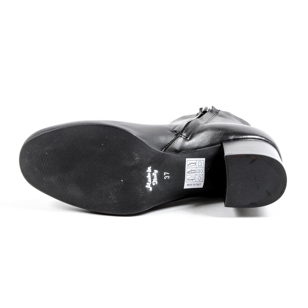 V 1969 Italia - Botines de tacón para mujer, color negro MAD