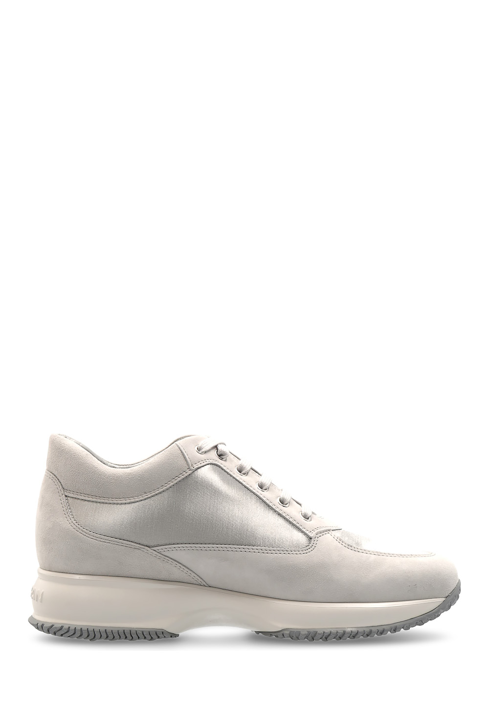 Hogan Womens Sneaker Silver Interactive HXW00N0G7703GZ001G