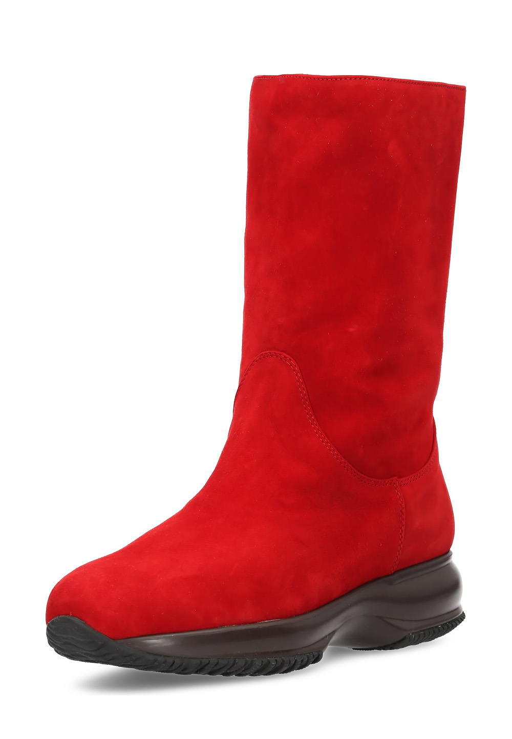 Hogan Womens High Boot Red HXW00N0O980CCR0R007