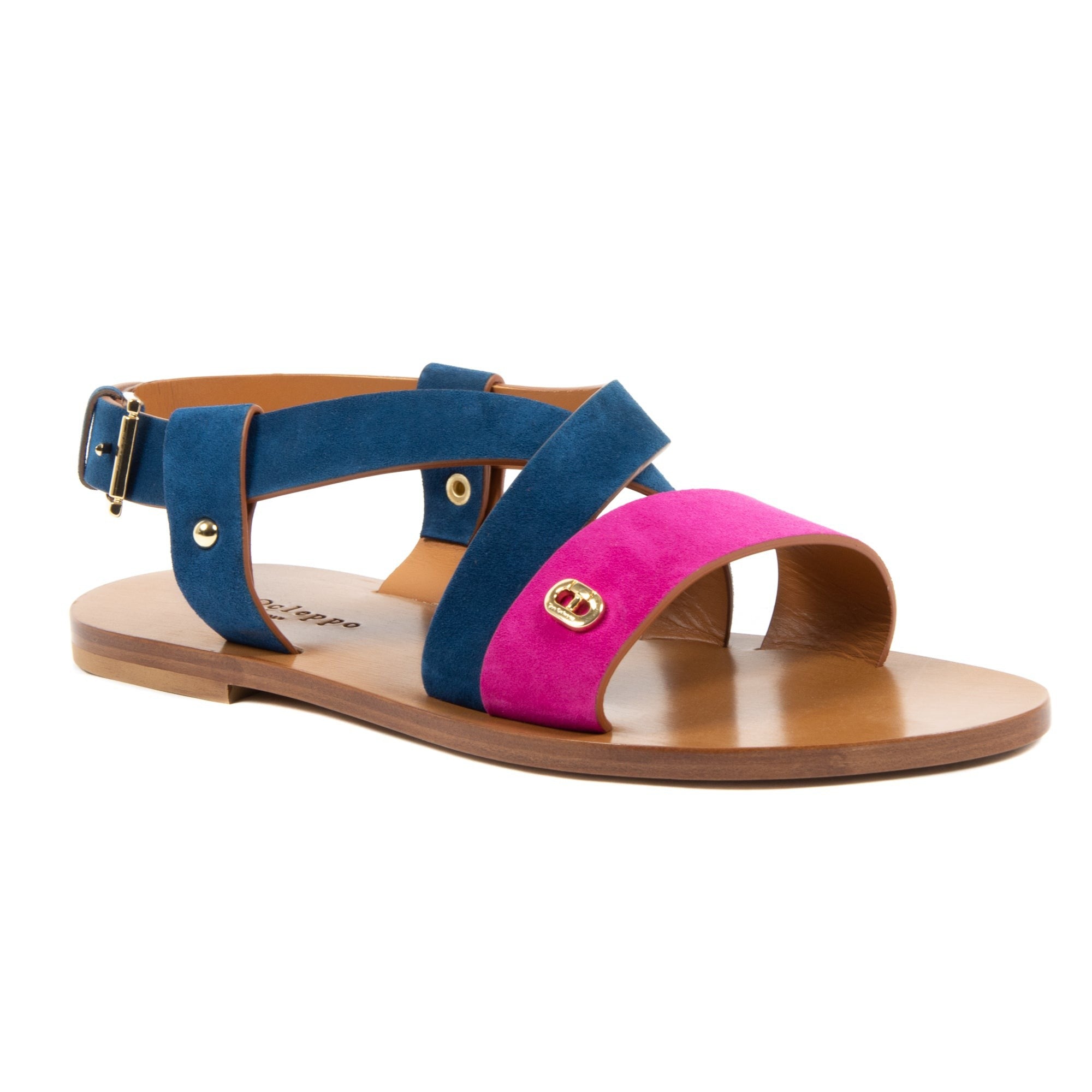 Sandalia Do Anything Fuxia y Azul