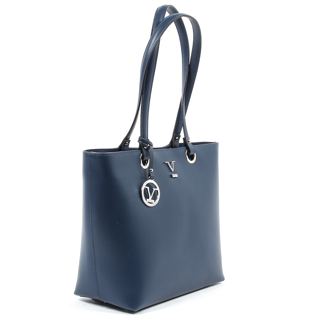 Bolso de mano para mujer V 1969 Italia V009-S RUGA BLU V2