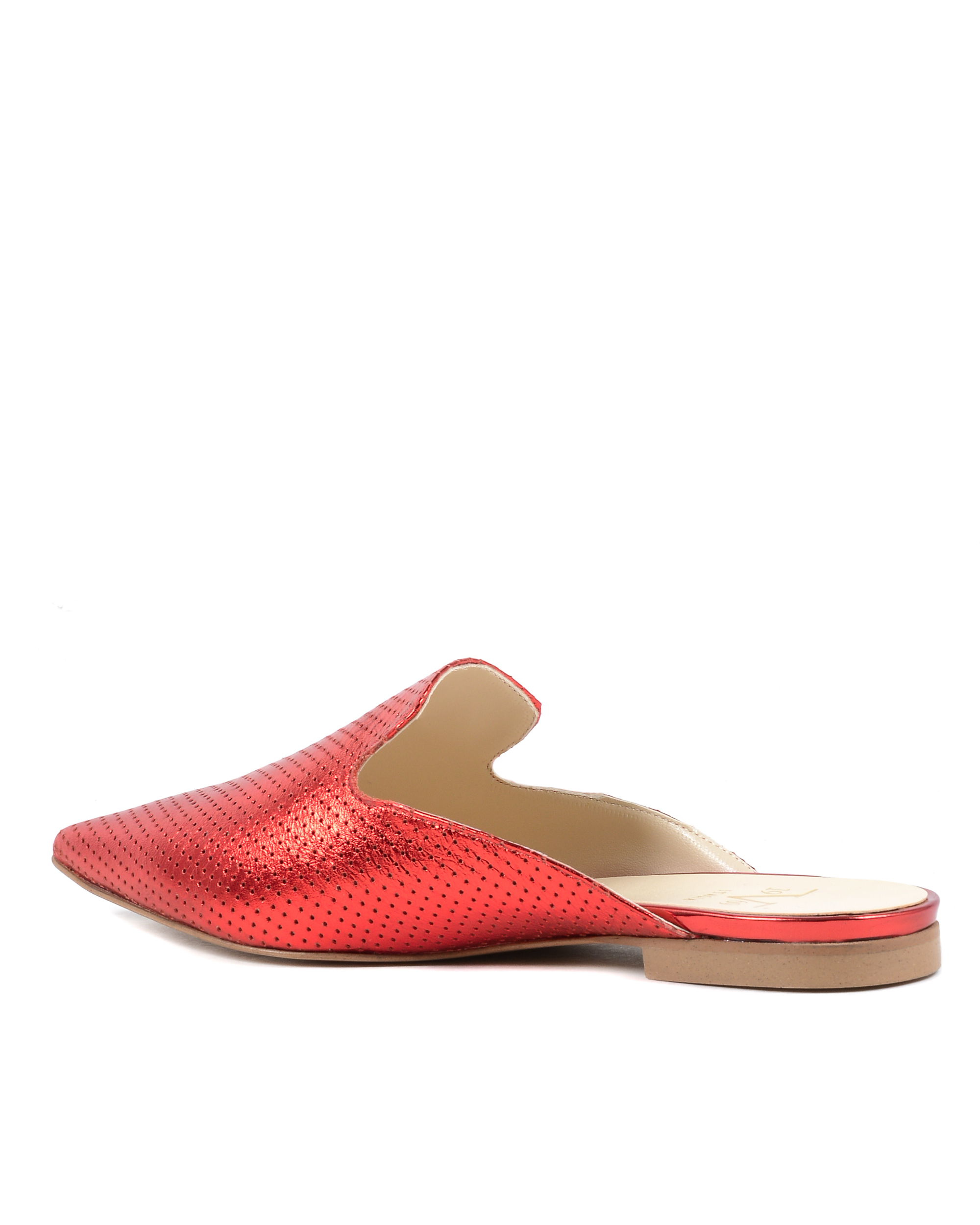 19V69 Italia Chanclas Mujer Lamè Rojo 4747 SABOT TRAF LAM ROSSO