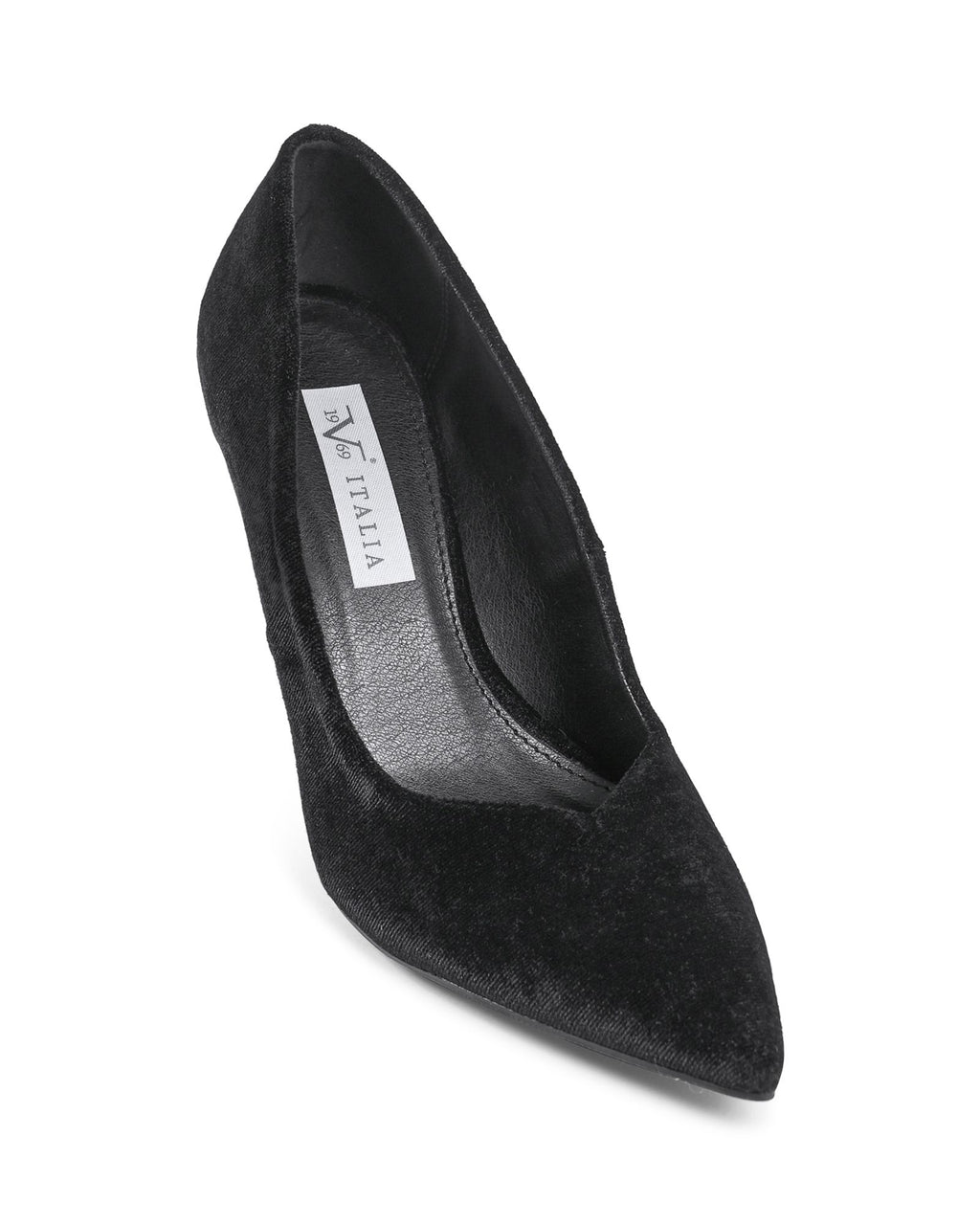 19V69 Italia Zapatos de salón para mujer negros HF091 NERO