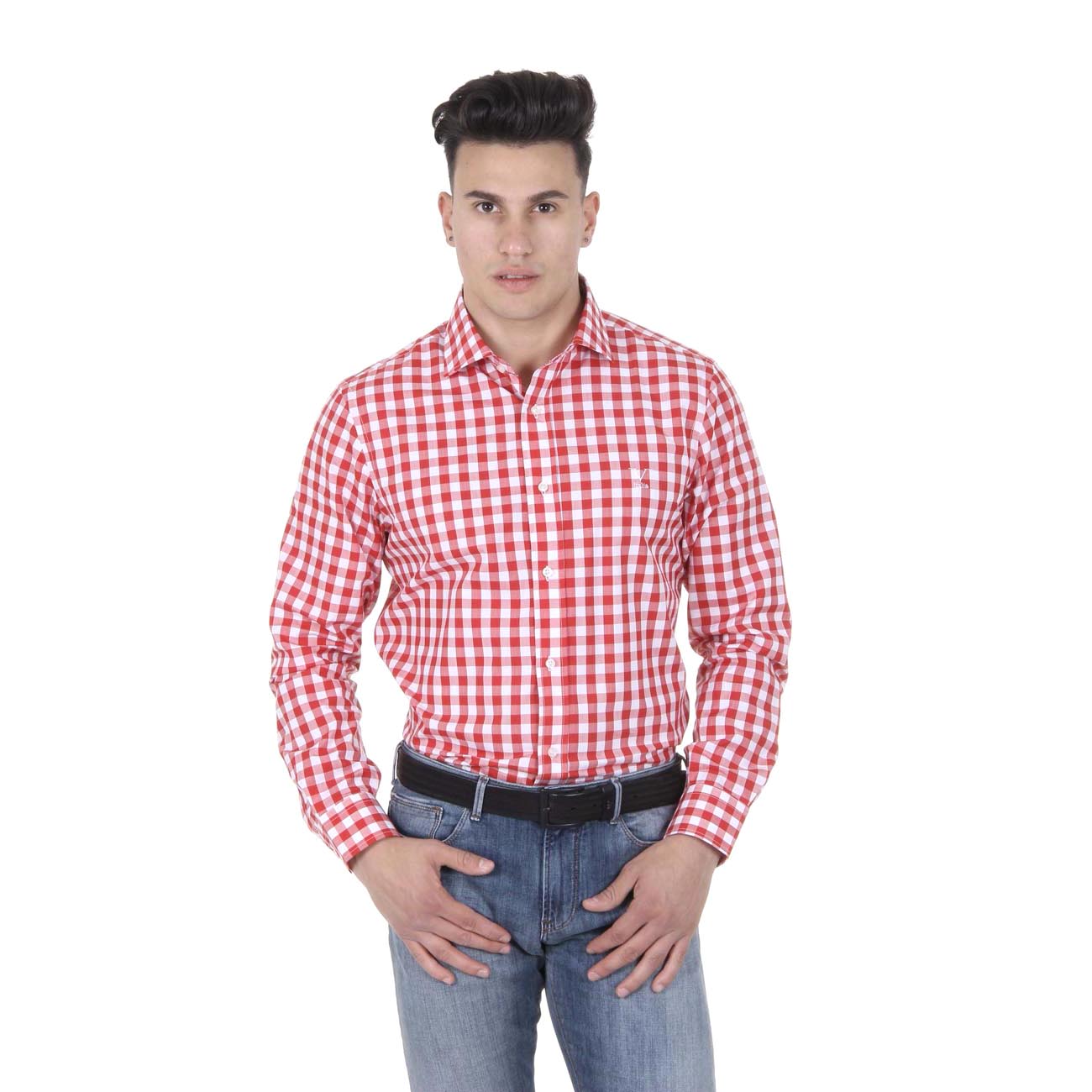 Camisa clásica para hombre V 1969 Italia 307 VAR. 114