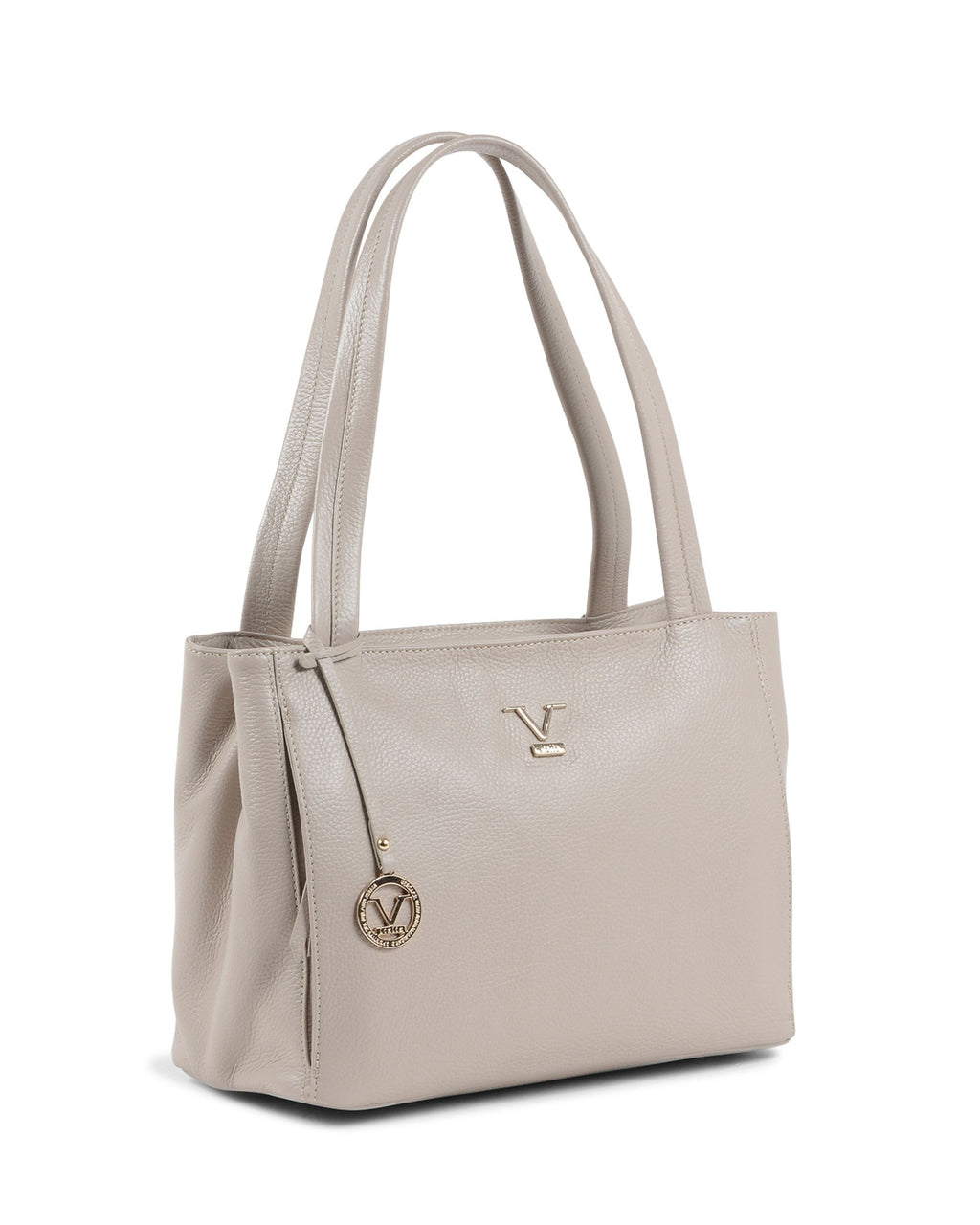 Bolso de mano para mujer V Italia color topo VE0792 MARMO