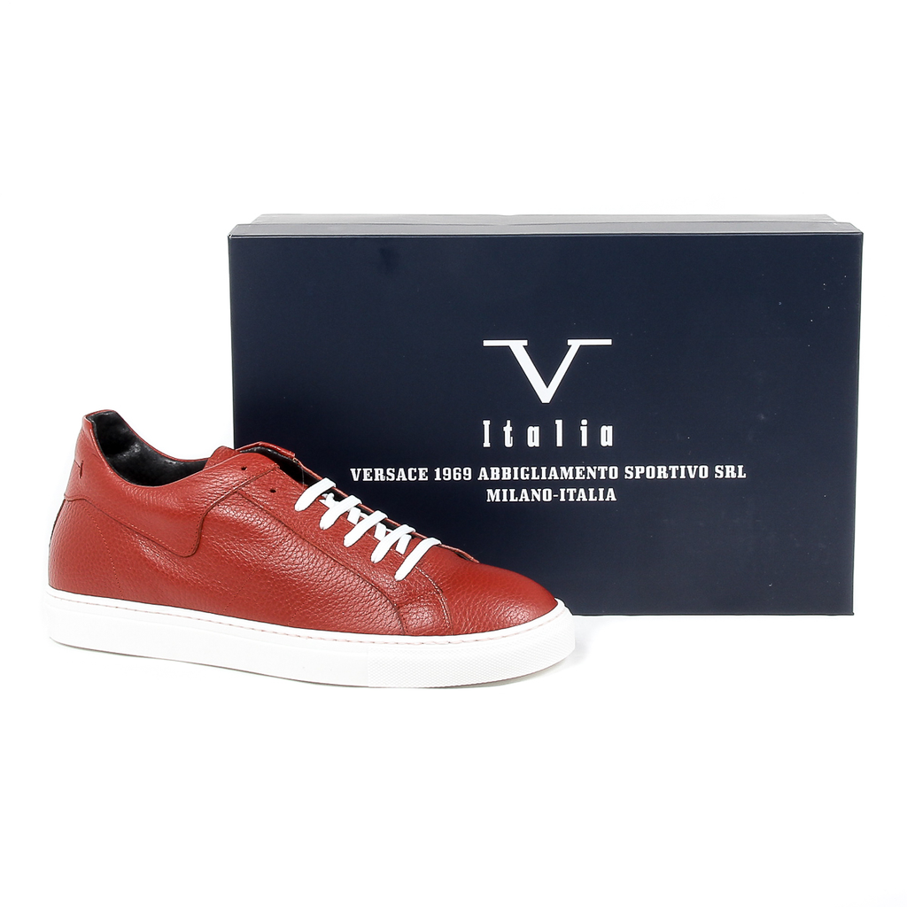 V 1969 Italia Mens Sneaker V5421N ALCE BOTTOLATO ROSSO