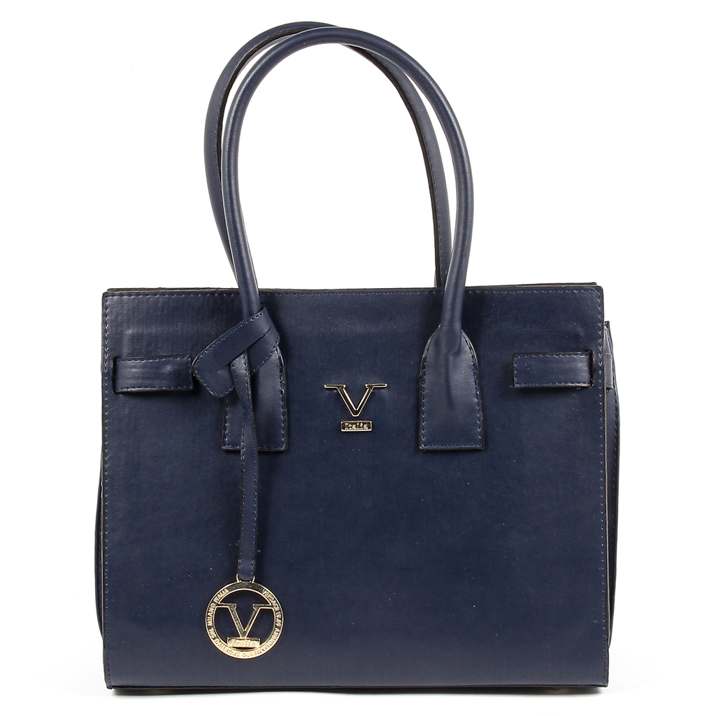 V 1969 Italia Womens Handbag Blue CLELIA