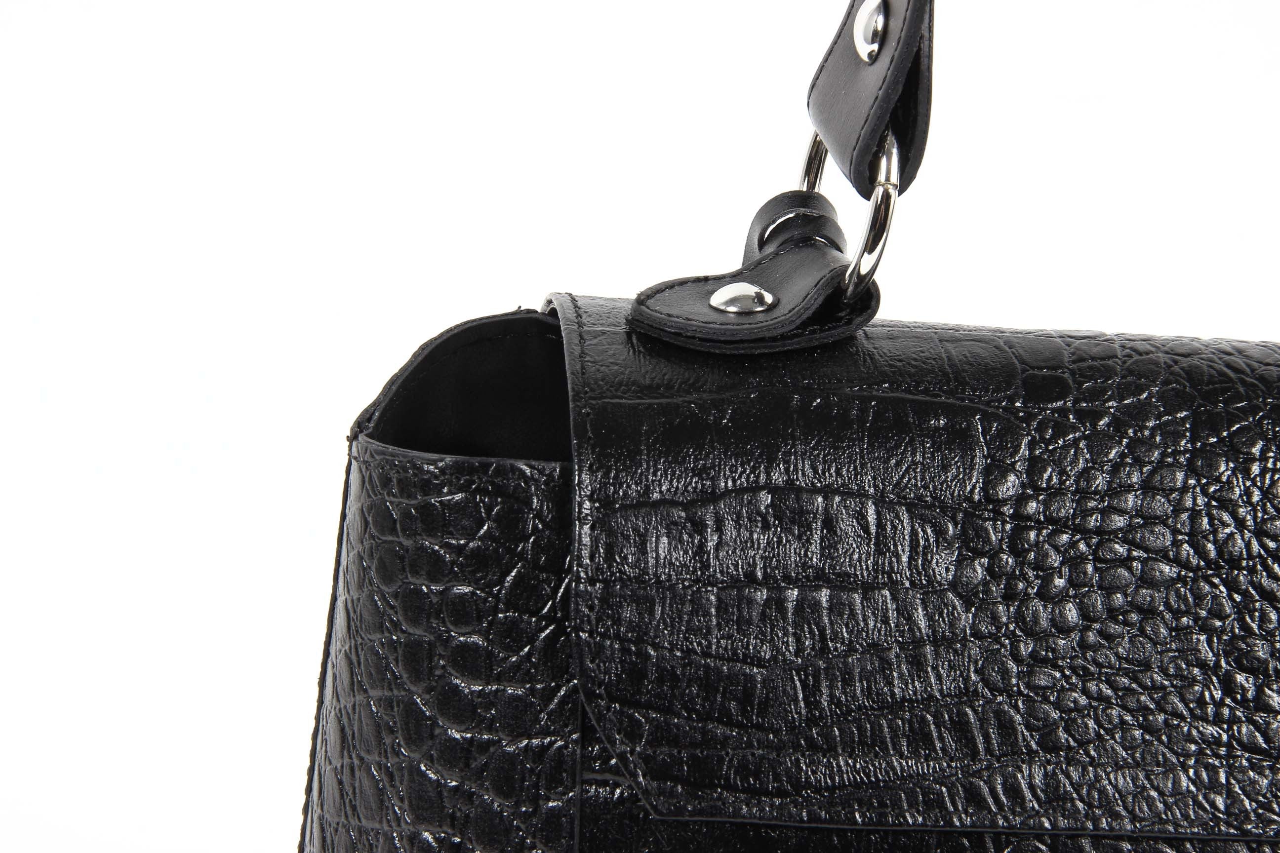 Bolso Mujer V 1969 Italia ARC01 MOIRA COCCO NERO