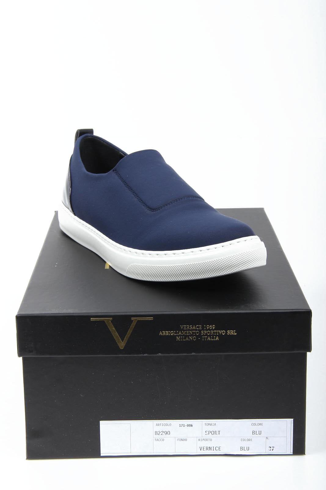 V 1969 Italia Zapatillas de deporte de mujer B2290 SPORT BLU VERNICE BLU