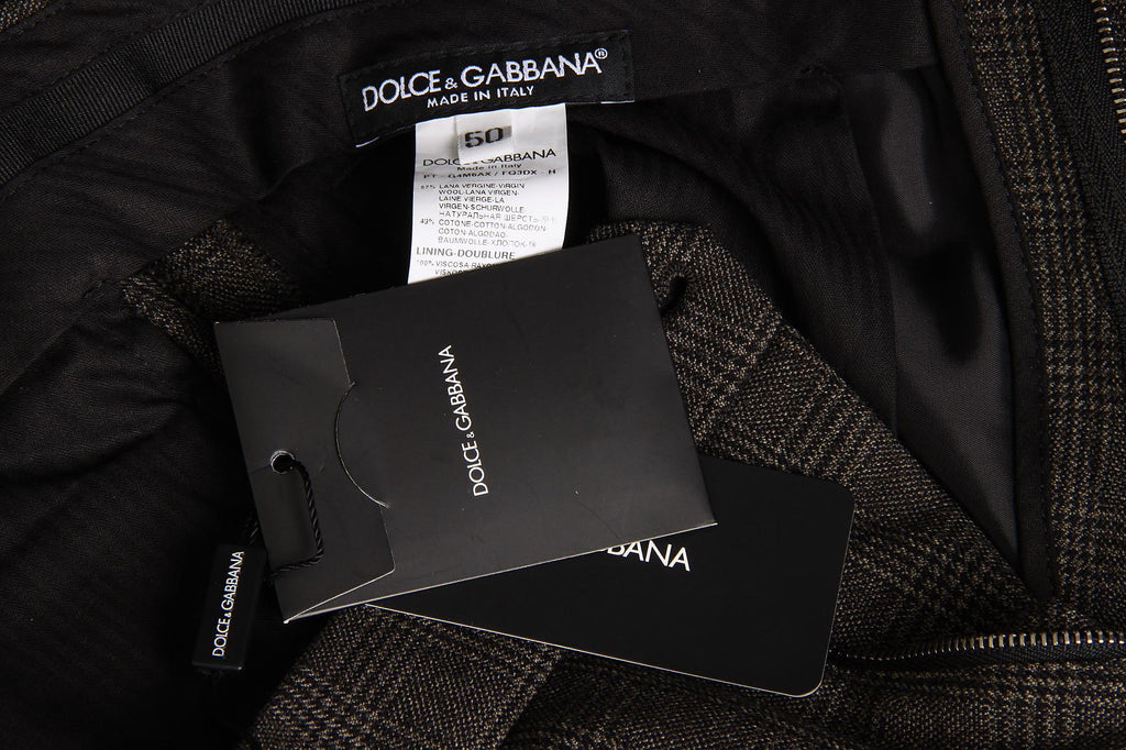 Pantalones de hombre Dolce & Gabbana Lambretta de lana virgen G4M6AX FQ3DX S8102