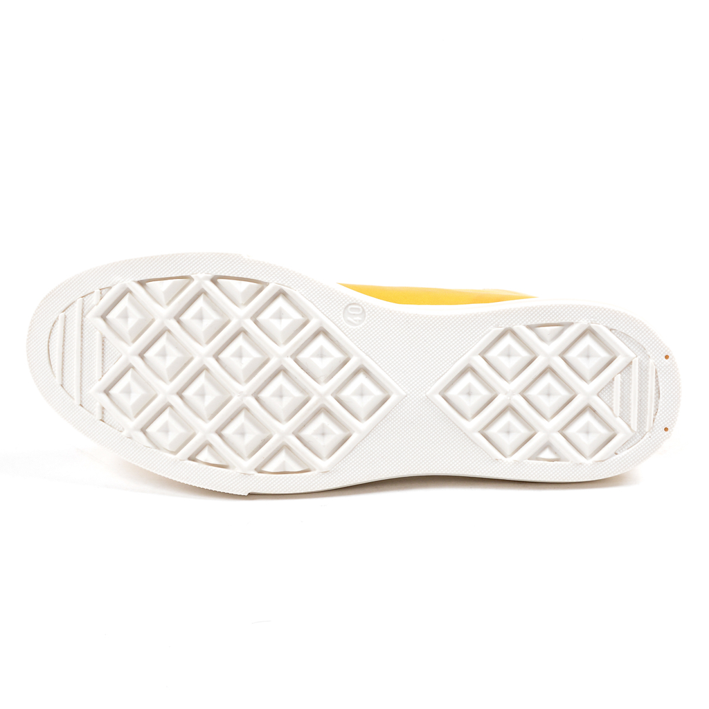 V 1969 Italia Womens Sneaker Yellow KOAL
