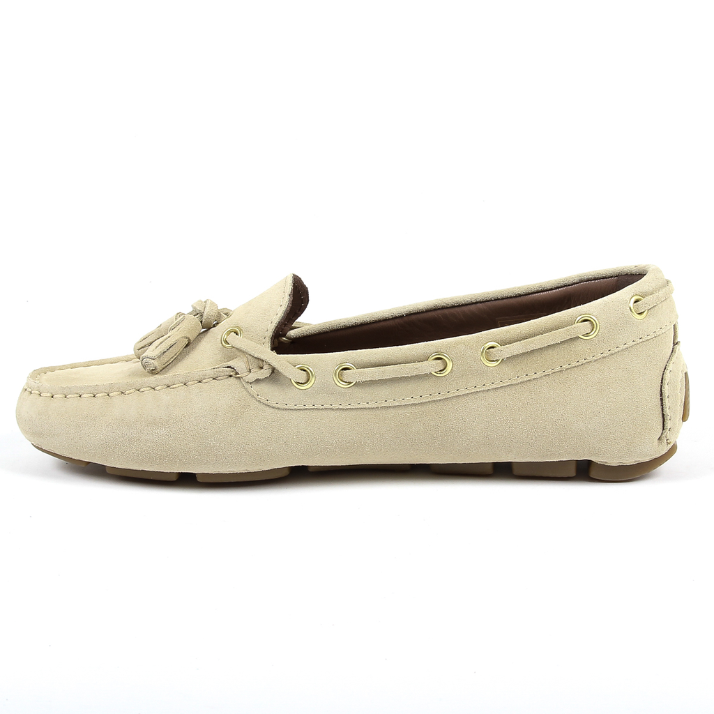 Mocasín para mujer V 1969 Italia Beige TORINO