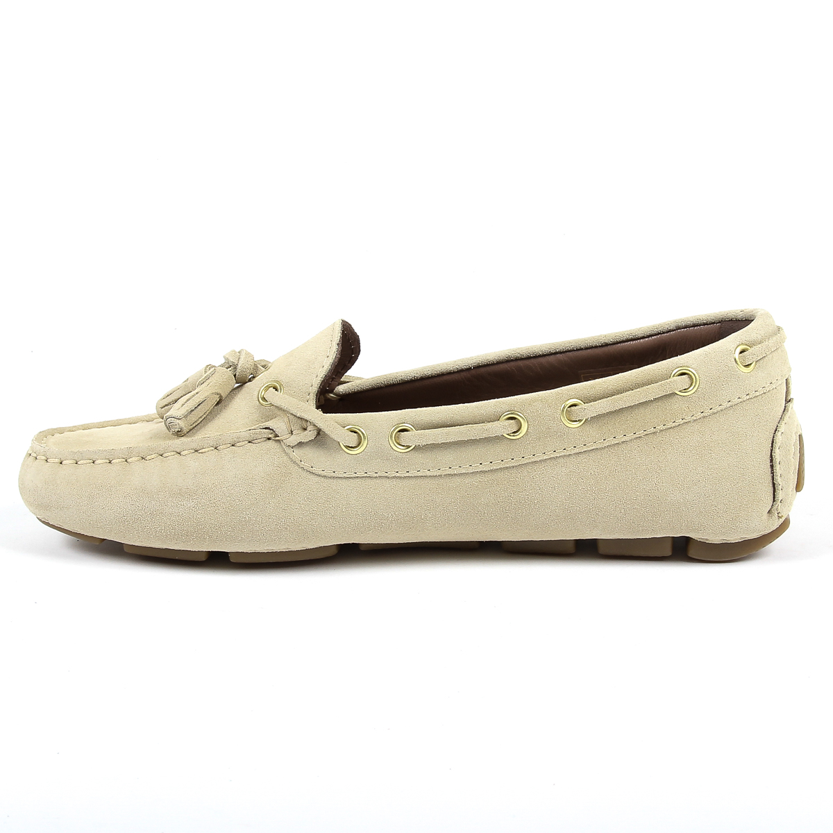 Mocasín para mujer V 1969 Italia Beige TORINO