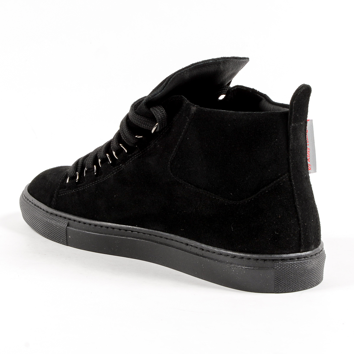 Andrew Charles Mens Sneaker Black JEFF