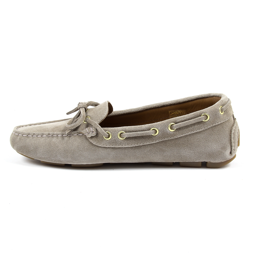 Mocasines V 1969 Italia para mujer, color gris, PISA