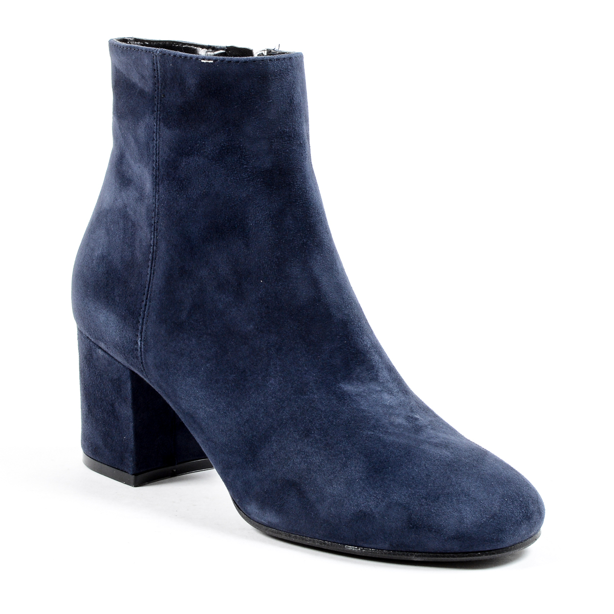V 1969 Italia Botín de tacón para mujer Azul MAD
