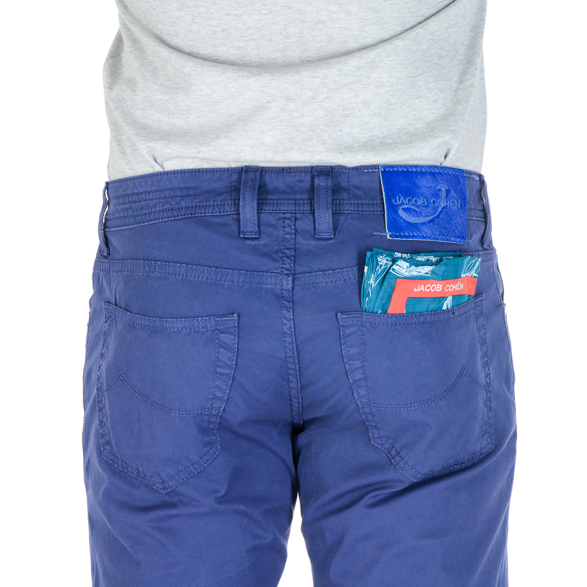 Jacob Cohen Mens Pants J620 Blue