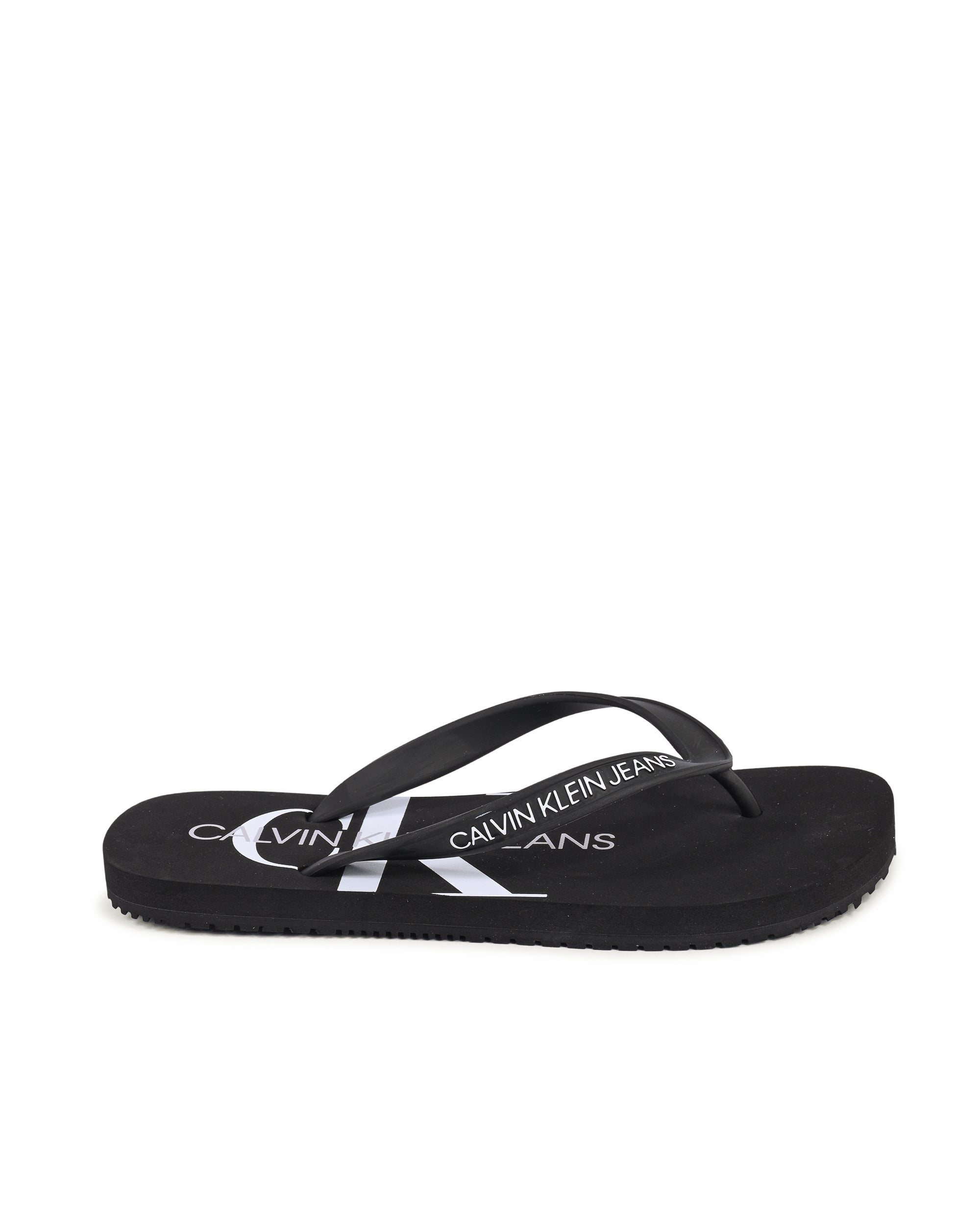 Chanclas Calvin Klein para mujer negras YW0YW00098BDS