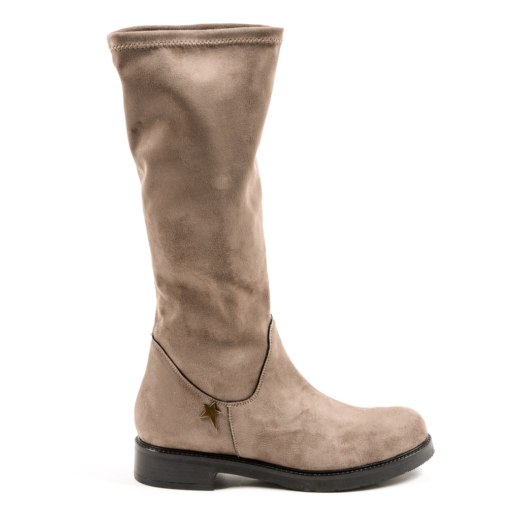 Andrew Charles Womens Boot Taupe CHER