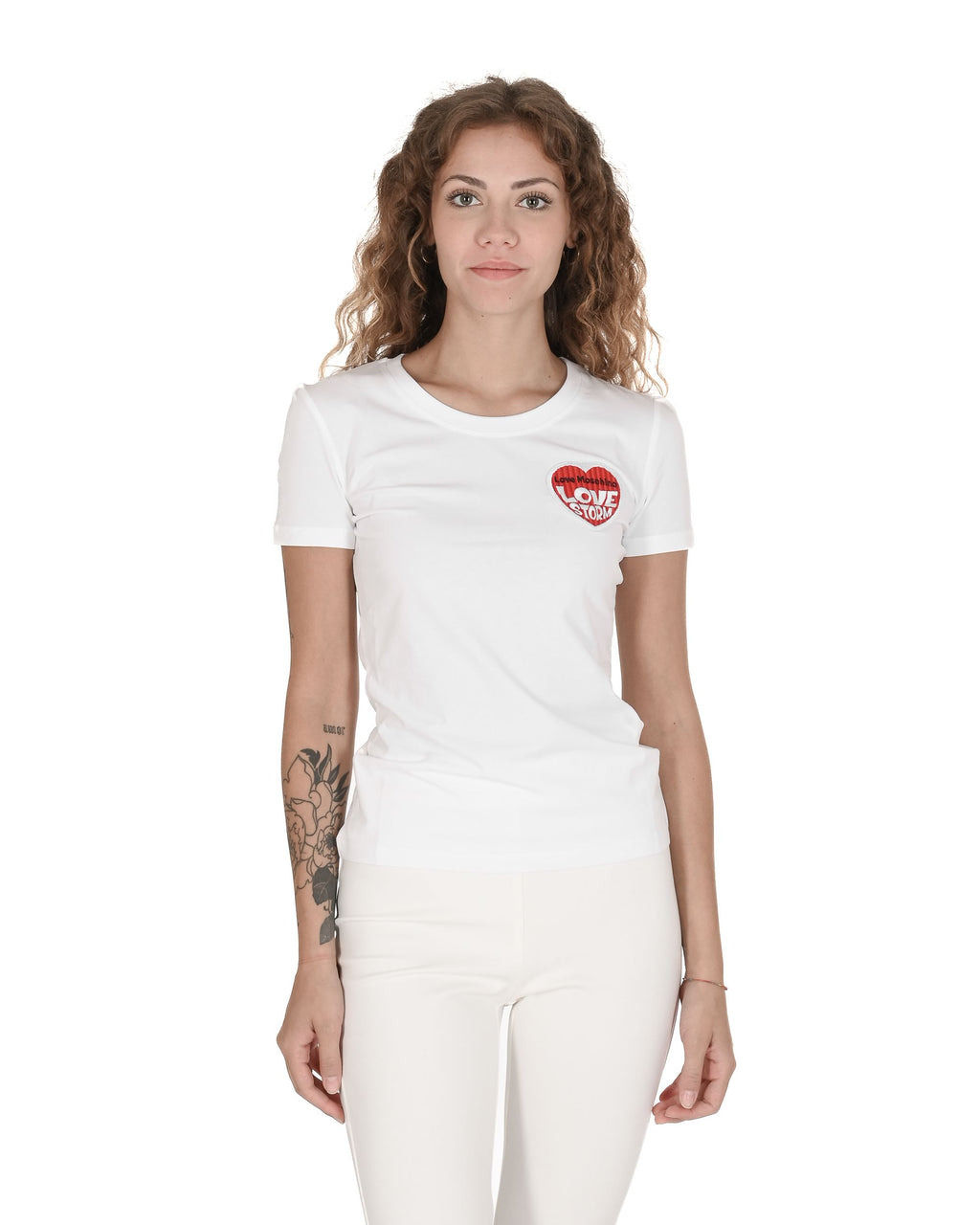 Camiseta Love Moschino para mujer W 4 H19 80 E 1951 4120 MULTI