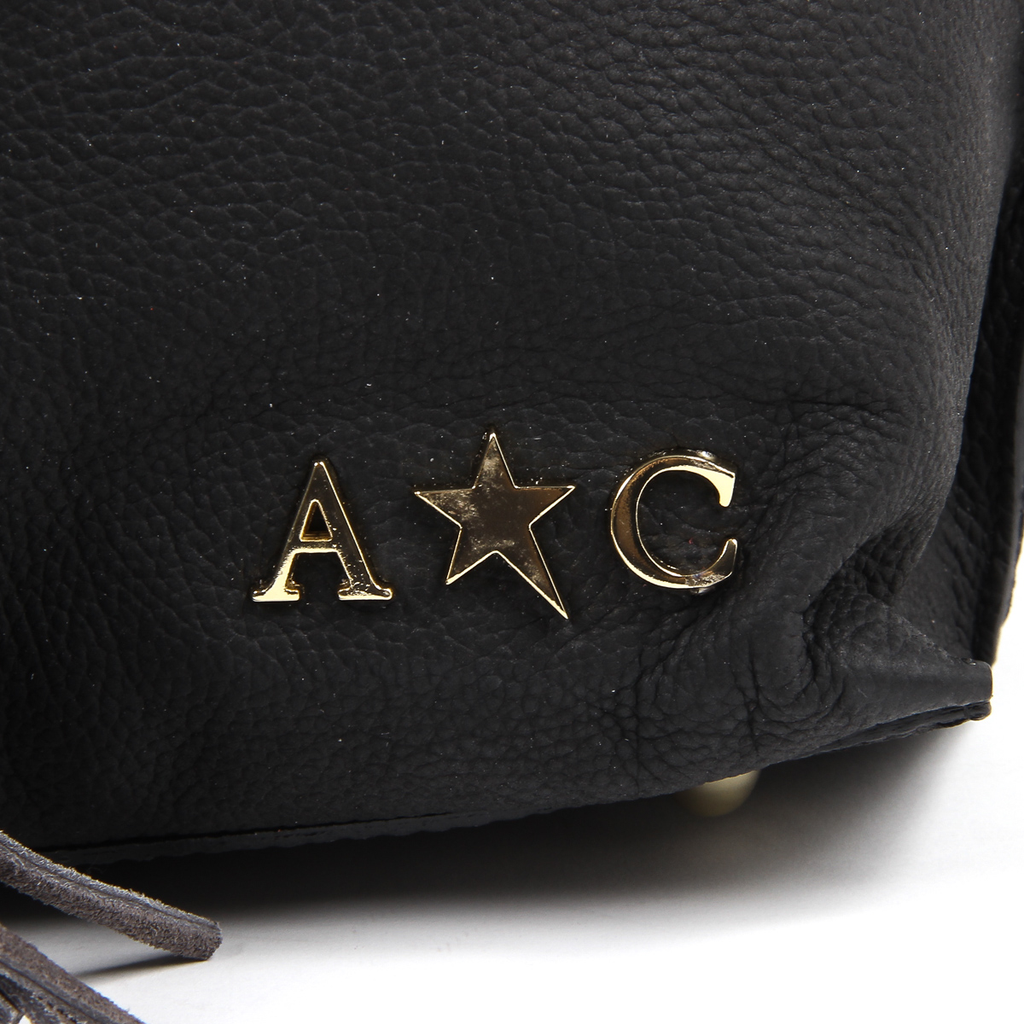 Bolso de mano para mujer Andrew Charles negro LUCY