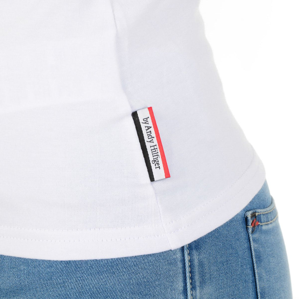 Camiseta de manga larga para mujer Andrew Charles By Andy Hilfiger TS602 031002 FENIX WHITE 003