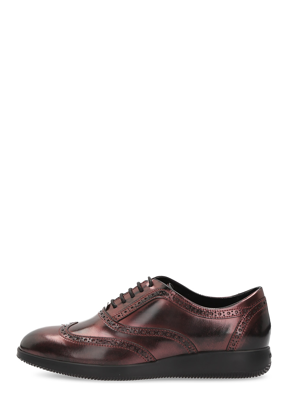 Zapatos con cordones Hogan para mujer, color rojo oscuro, HXW2090O26066QPS601