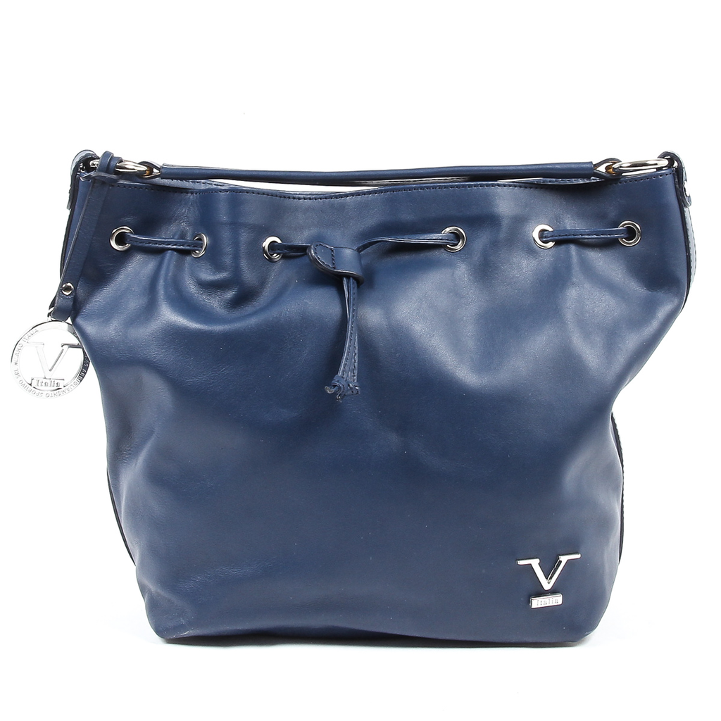 Bolso de mano para mujer V 1969 Italia V005-S AZUL SUAVE