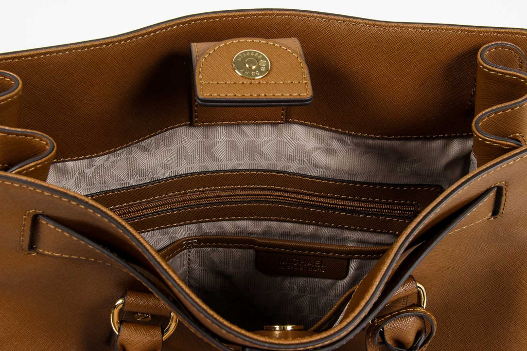Bolso tote grande de piel Hamilton para mujer de Michael Kors