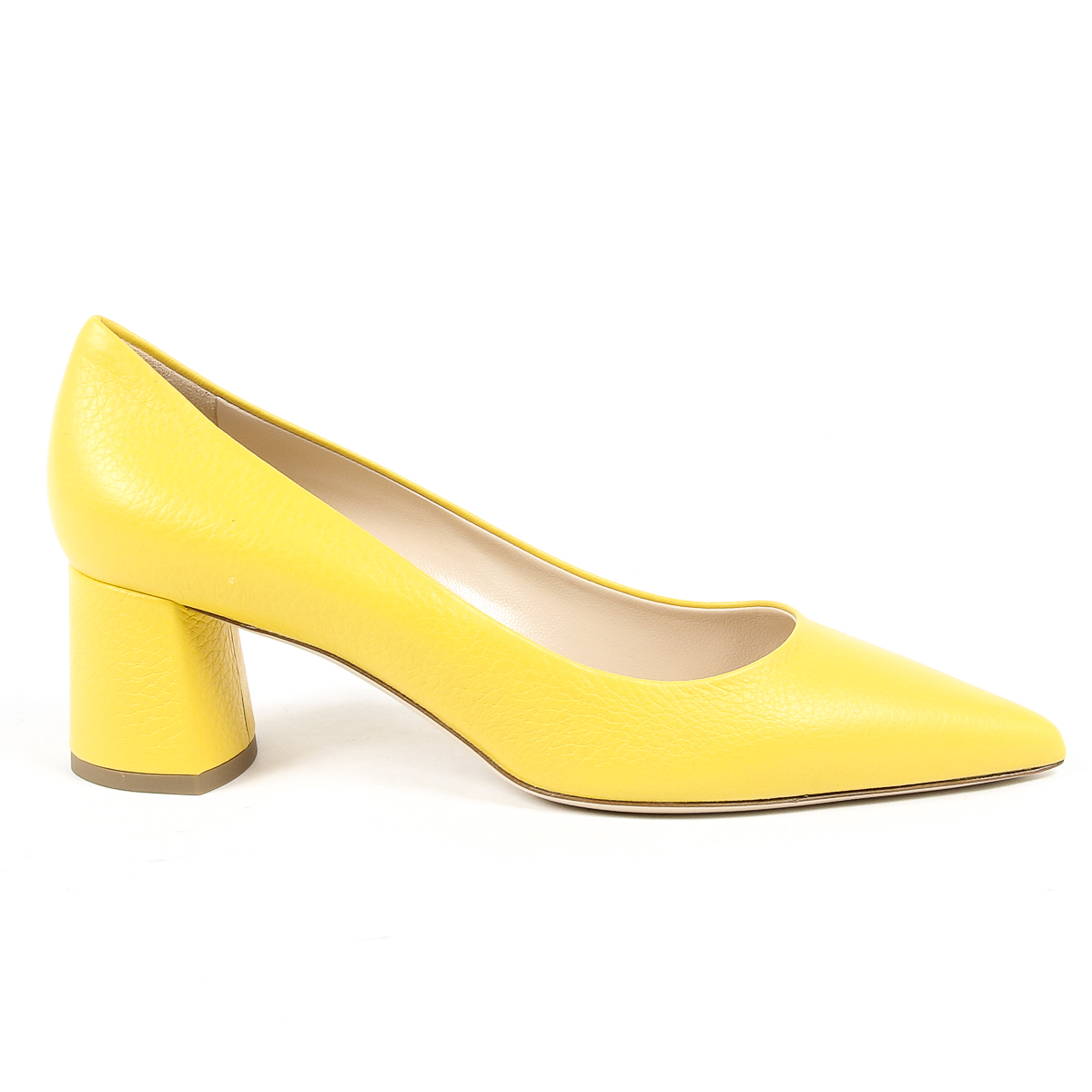 Andrew Charles Womens Pump Yellow EVA