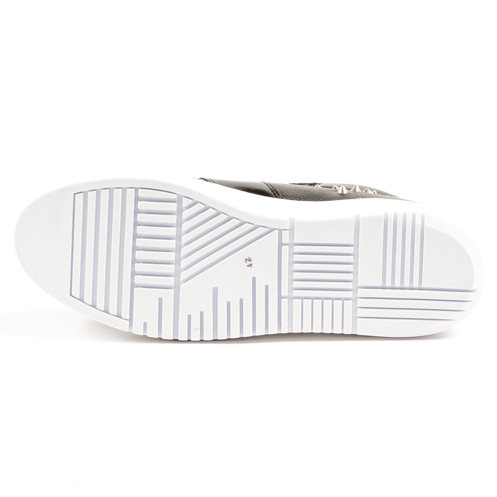 Zapatillas deportivas Andrew Charles para hombre, color negro, talla ED