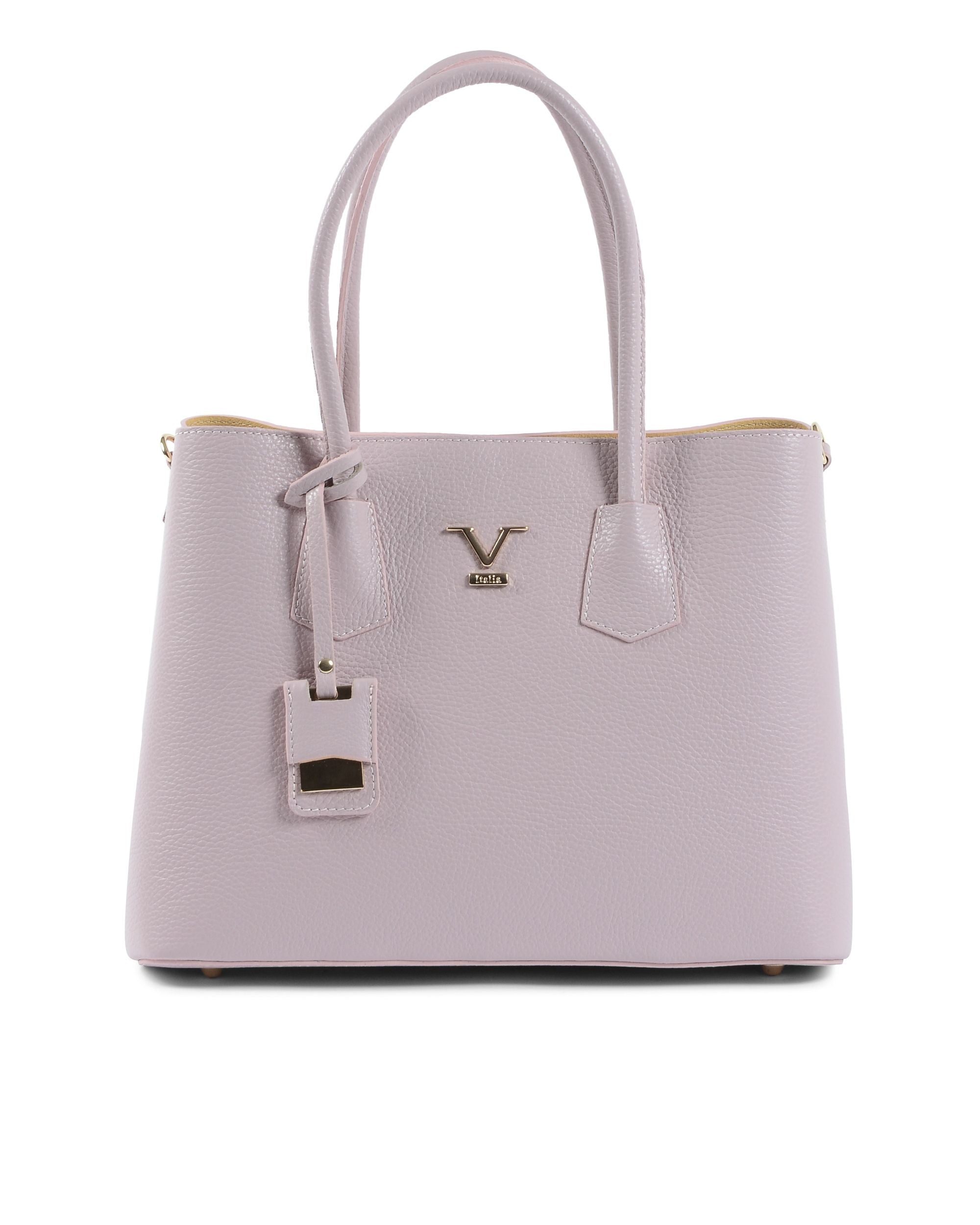 V Italia Womens Handbag Pink 10510 DOLLARO PINK
