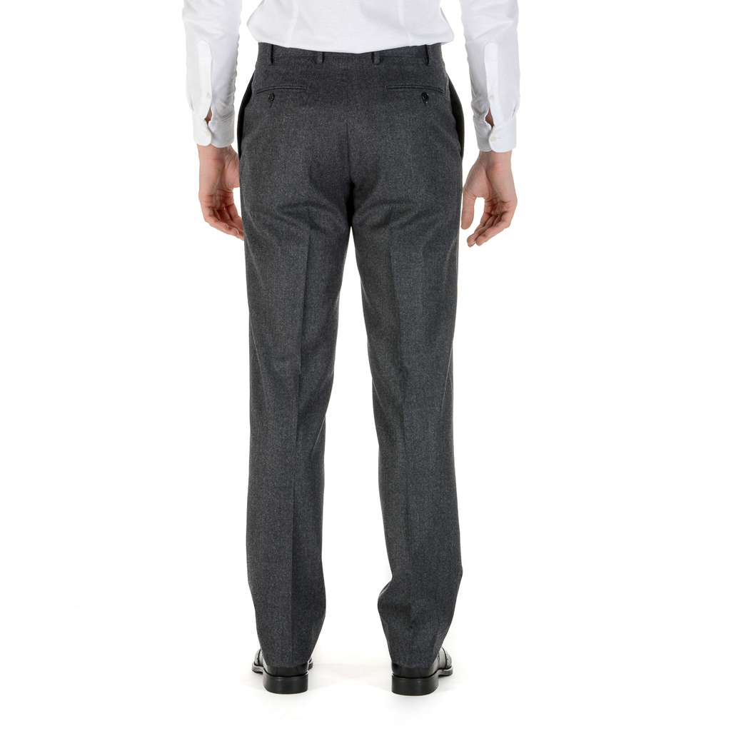 Canali Mens Pants Dark Grey