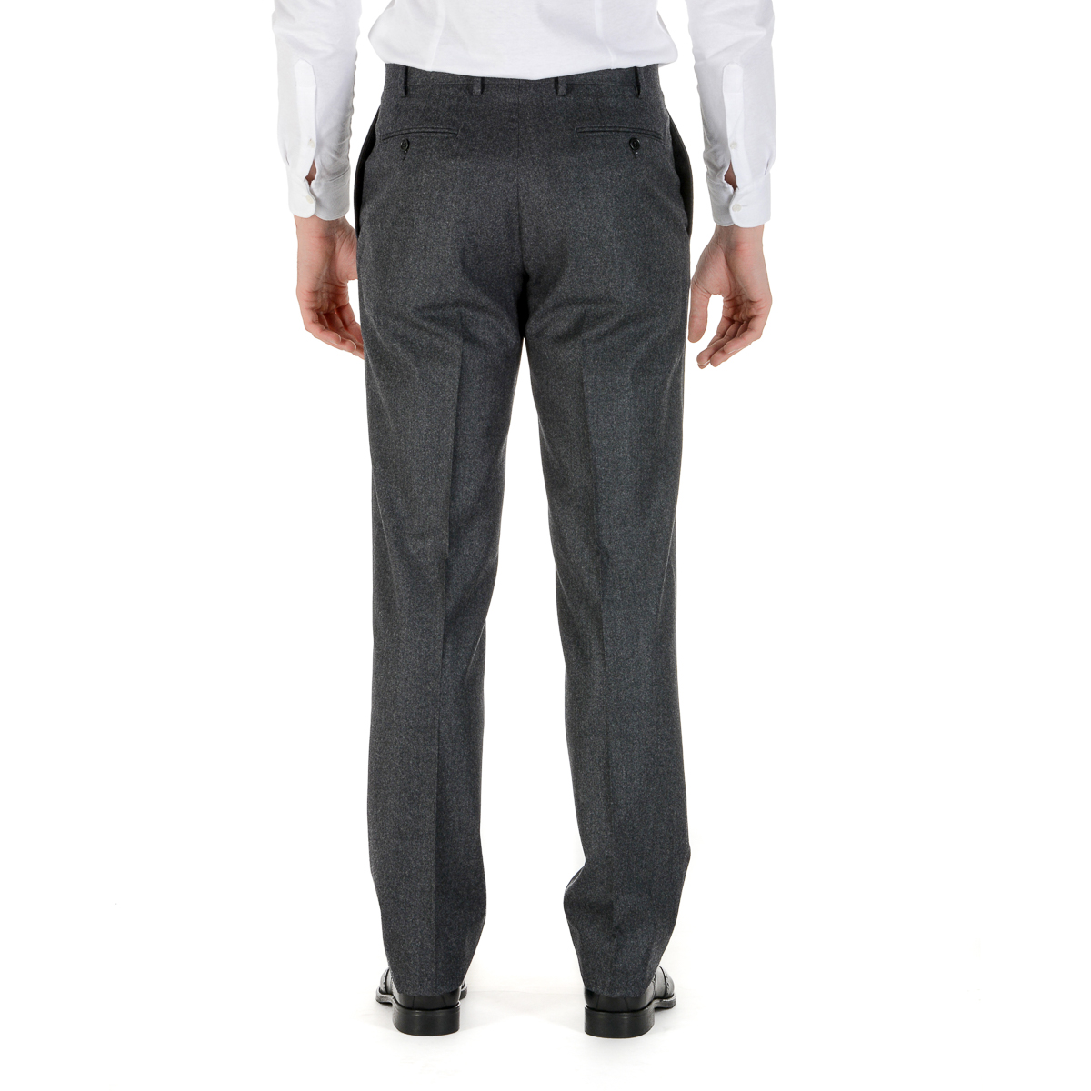 Canali Mens Pants Dark Grey