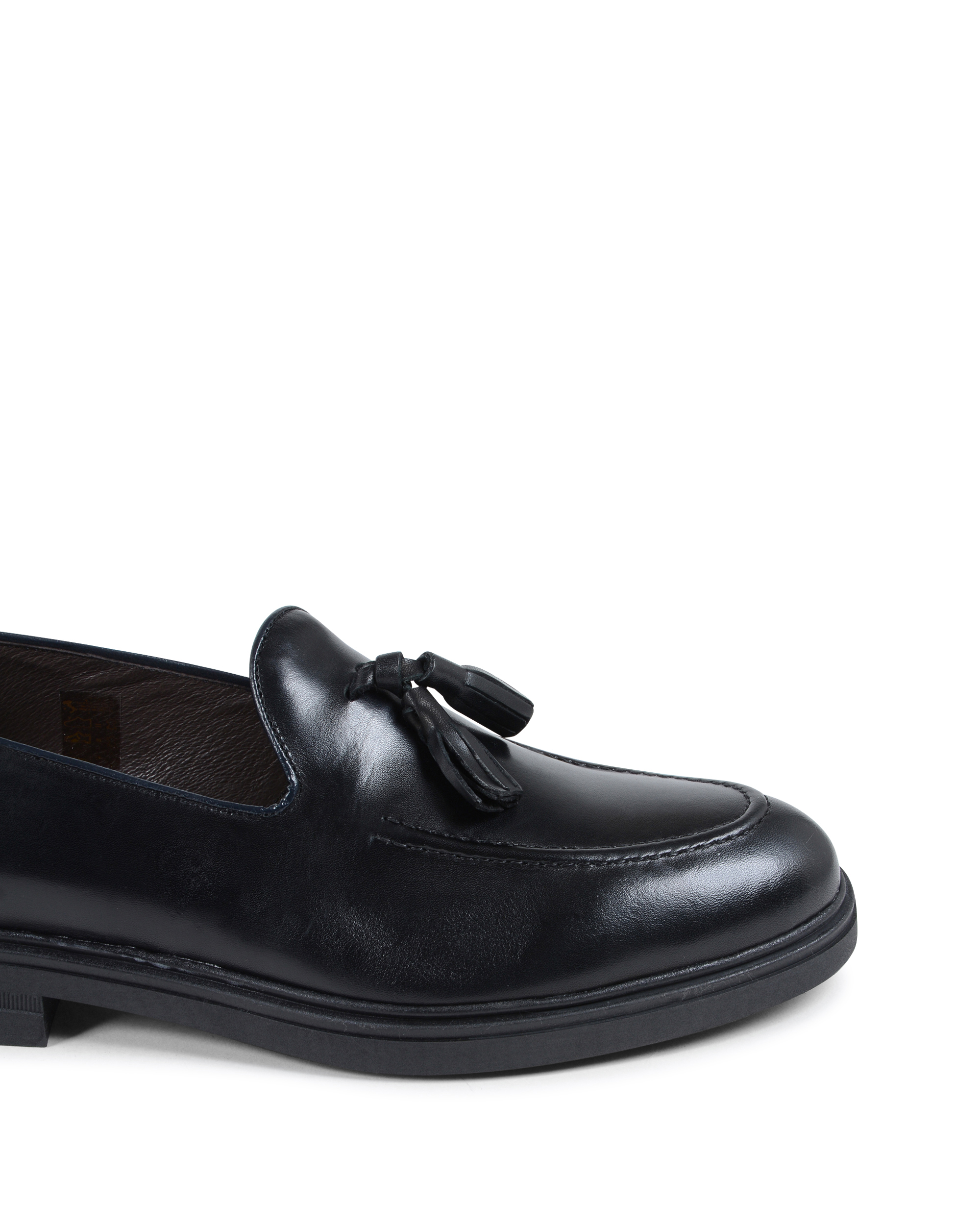 19V69 Italia Mocasín Hombre Negro 001 P VITELLO NERO