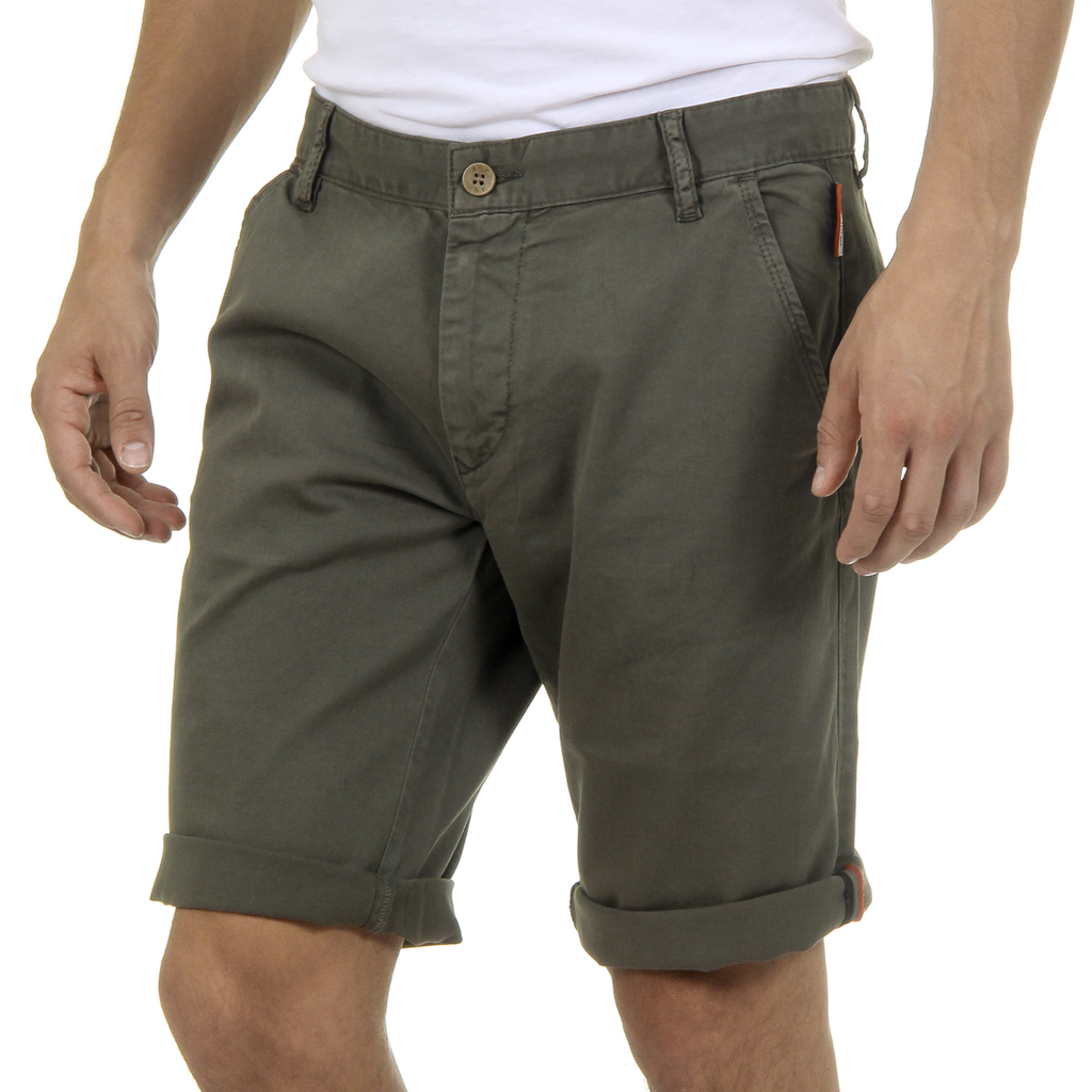 Pantalones cortos para hombre Andrew Charles verde SADECK