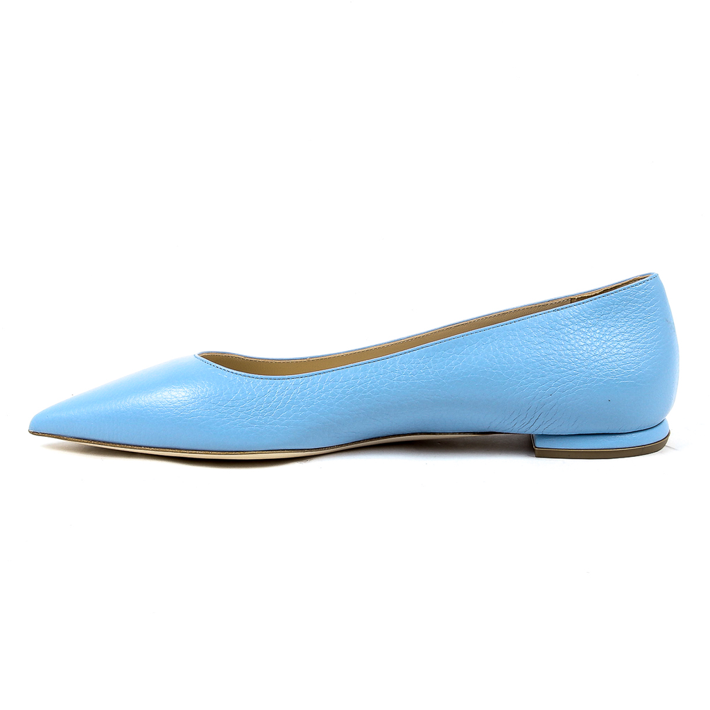 Andrew Charles Womens Ballerina Light Blue SONIA