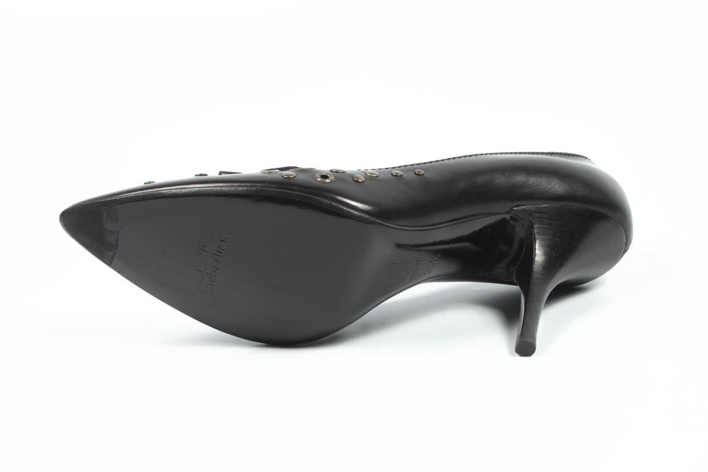 Salón de mujer Sebastian Milano S1953 ANTICO NERO+OTTONE G