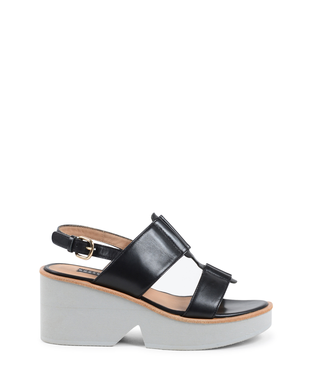 Fratelli Rossetti Womens Wedge Sandal Black 75256 LADY ANTIQUE NERO