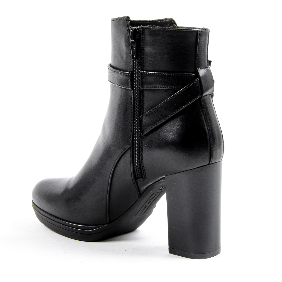 V 1969 Italia - Botines de tacón para mujer, color negro, SAMANTHA