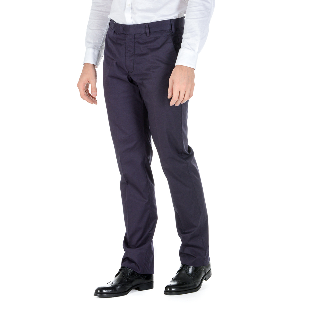 Armani Collezioni Mens Pants Dark Blue